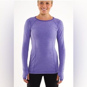 Lululemon Run: Turn Around Long Sleeve
Reversible EUC